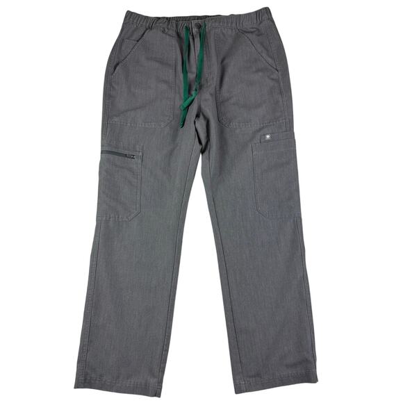 FIGS Cairo Cargo Graphite Gray Scrubs Pants - Men's M/S - Picture 1 of 6